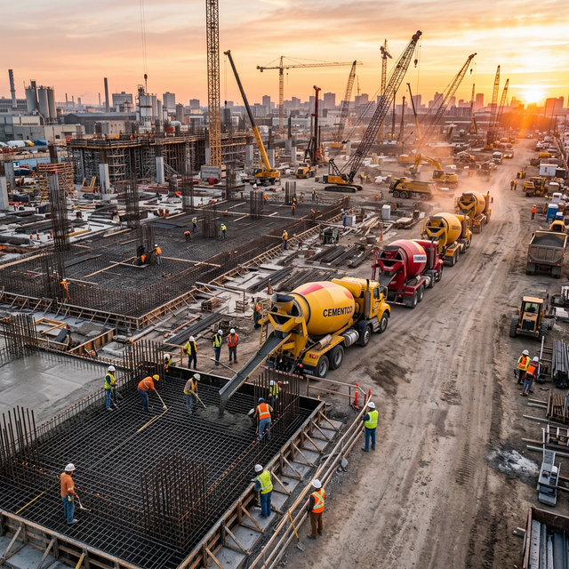 The Role of Consistency in Cement Supply for Mega-Projects